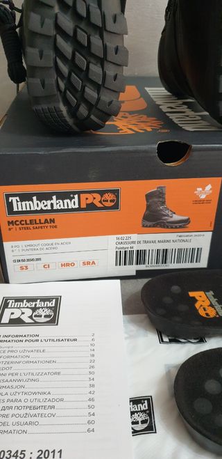 Anfibi Stivali  antinfortunistica Timberland  n 44
