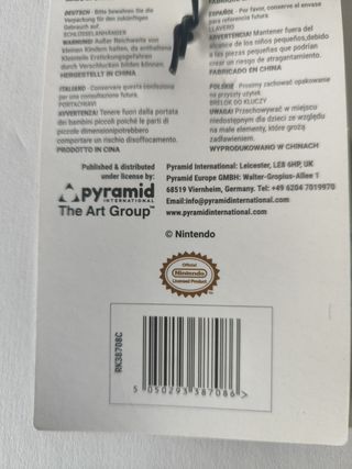 2 unidades Llavero oficial de Nintendo