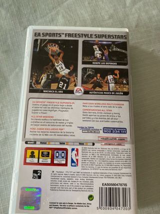 juego psp NBA como se vez las fotos