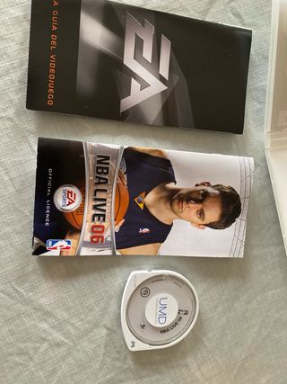 juego psp NBA como se vez las fotos