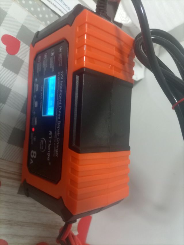 Cargador baterías 12-24V 8A