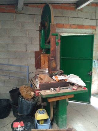 Sierra cinta madera hierro fundido