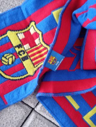 Bufanda FC Barcelona - Azul y Roja