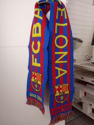 Bufanda FC Barcelona - Azul y Roja