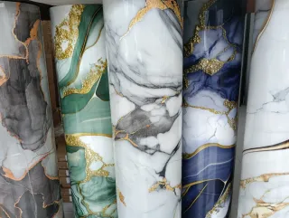 Rollos autoadhesivos imitación mármol,madera ....