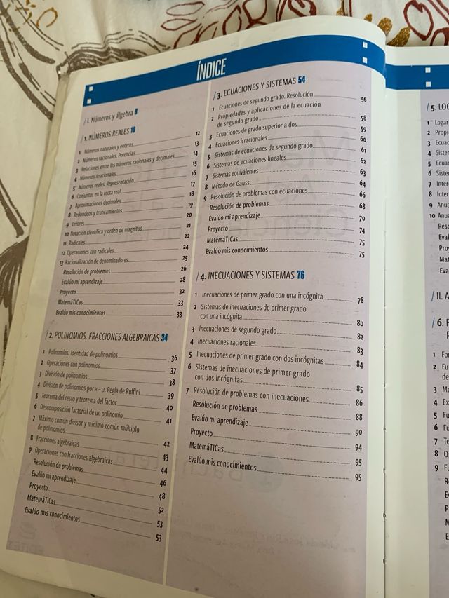Matemáticas Aplicadas Ciencias Sociales 1º Bachill