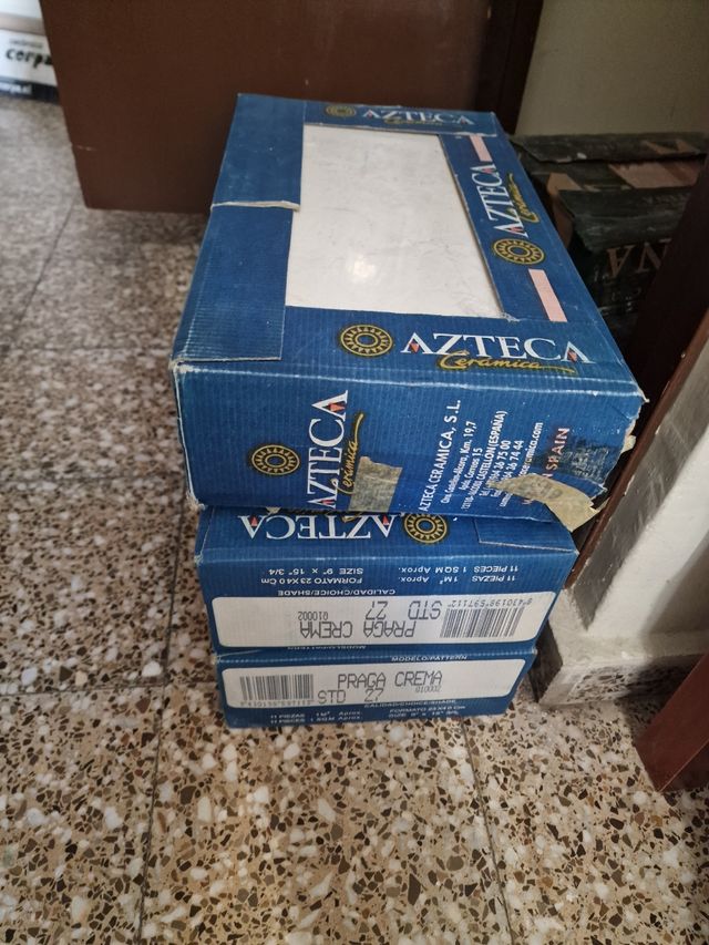 Azulejos Praga Crema Azteca (3 cajas)
