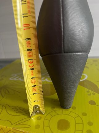 Botas altas grises mujer