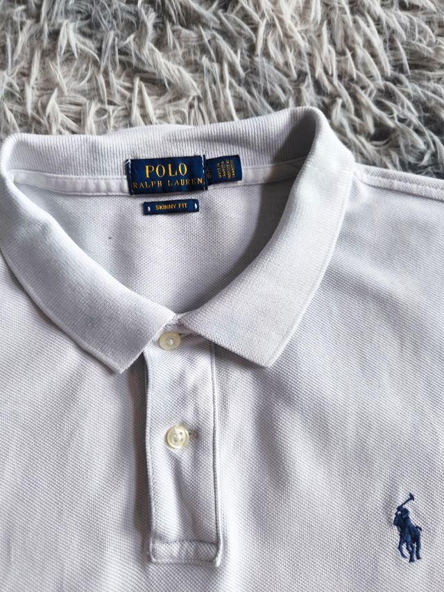Polo Ralph Lauren blanca vintage