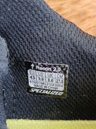 Zapatillas MTB Specialized, n° 43