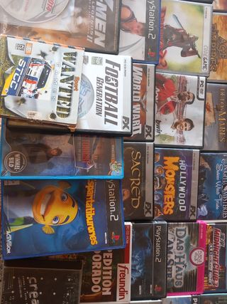 Juegos PC, PS2 y Películas - Lote