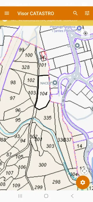 Parcela urbanizable Segovia