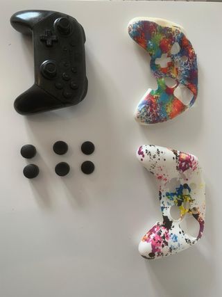 Mando Pro Nintendo Switch + fundas