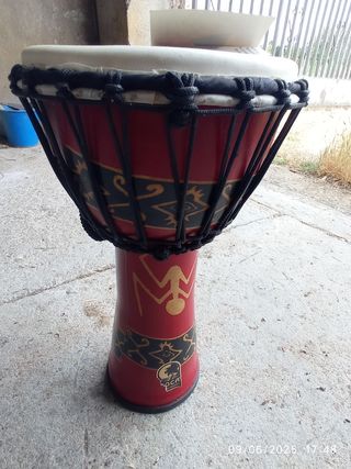 Djembe Rojo - Instrumento Musical