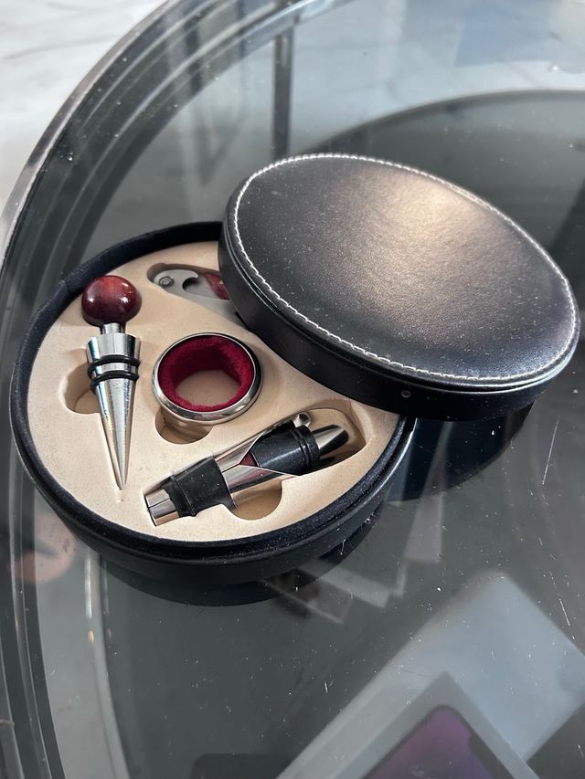 Set abridor botellas - estuche