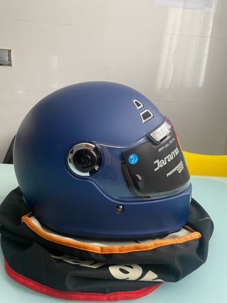Casco MT Helmets Jarama Azul talla M