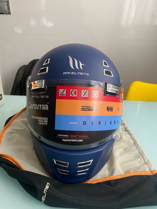 Casco MT Helmets Jarama Azul talla M