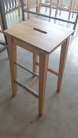 Taburetes de madera