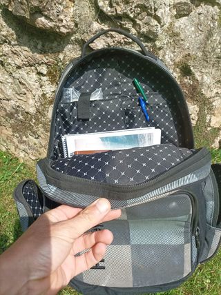 Mochila Hurley XL - Gris y Negra