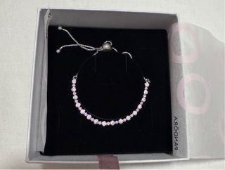 Pulsera Pandora Plata Rosa