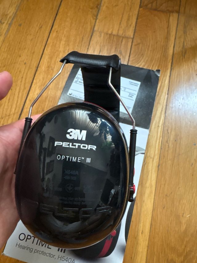Protettori acustici 3M Peltor Optime III H540A