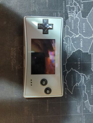 Nintendo Game Boy Micro Plata