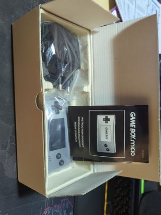 Nintendo Game Boy Micro Plata