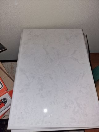 Azulejos mármol gris-blanco (29uds)