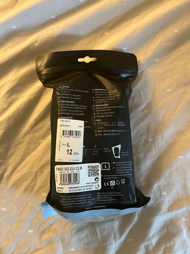 Espinilleras Adidas Tiro SG - L