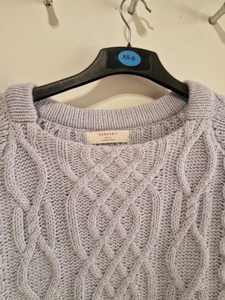 Jersey Zara Knit azul M