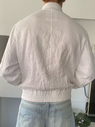 Cazadora bomber lino Zara M