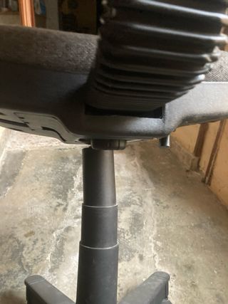 Silla oficina giratoria gris