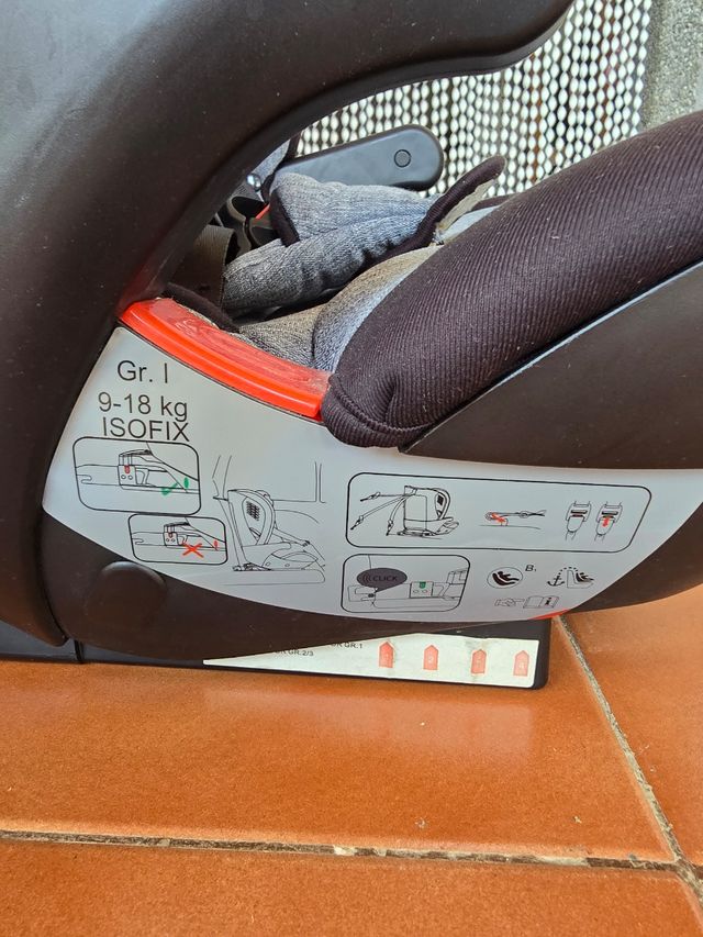 Silla coche Nurse Coach 9-36kg isofix