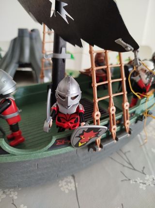 Barco Playmobil caballeros del Dragón