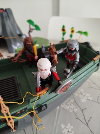 Barco Playmobil caballeros del Dragón