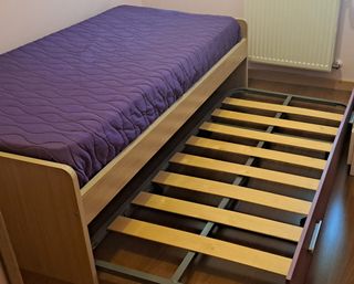 Ganga! Cama nido 90x180 morada