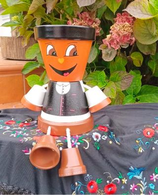 Macetas flamencas decorativas