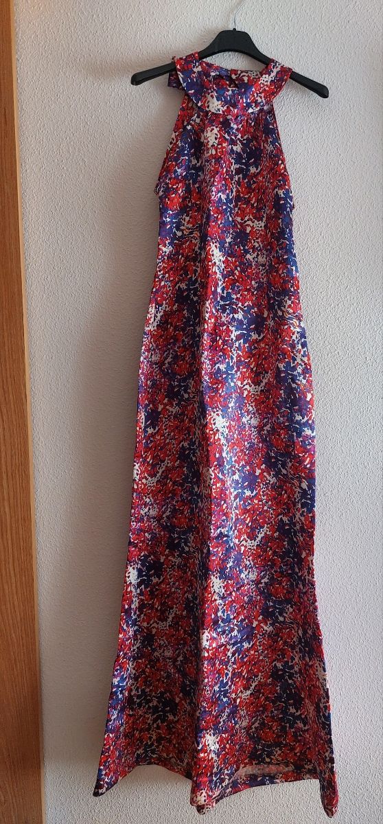 Vestido fiesta Carolina Herrera multicolor