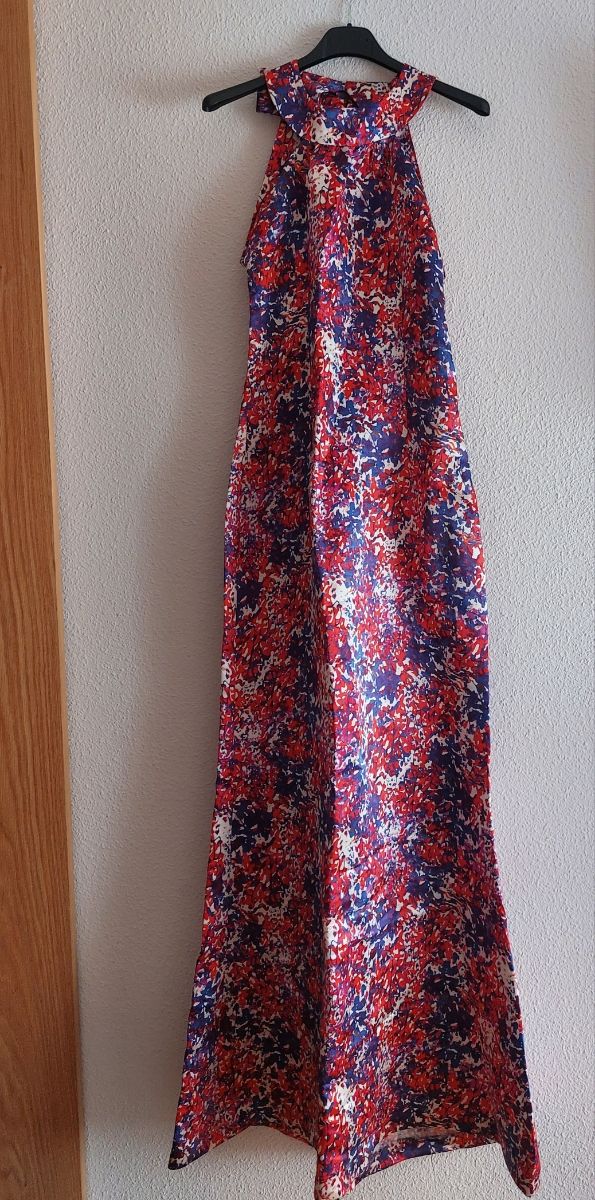 Vestido fiesta Carolina Herrera multicolor