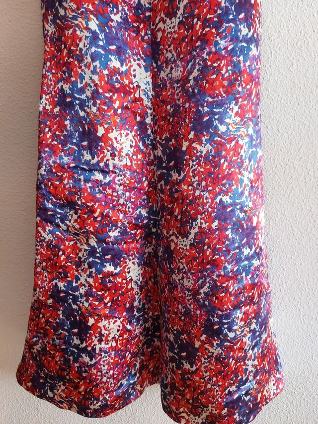 Vestido fiesta Carolina Herrera multicolor