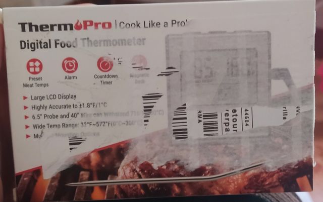 Termómetro cocina ThermoPro TP16 digital