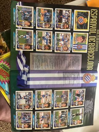 Álbum Liga 1ª 95/96 casi completo