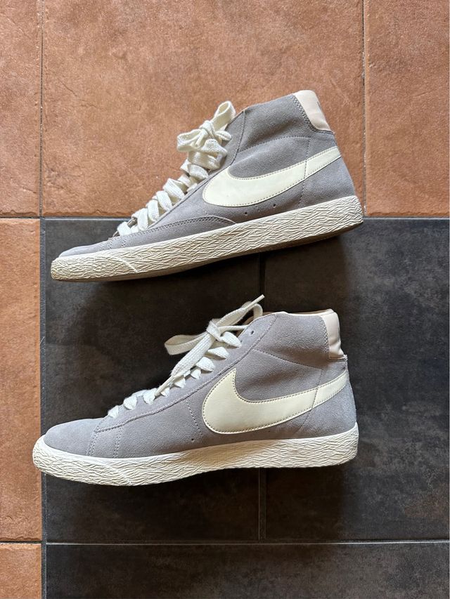 Nike Blazer Mid PRM Gris - Zapatillas