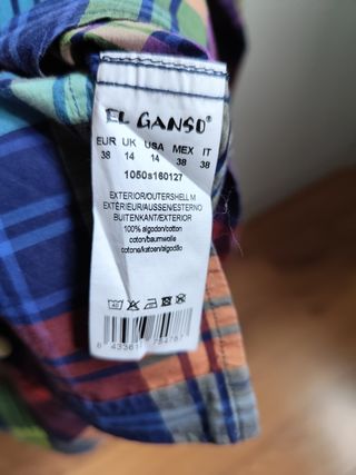 Camisa EL GANSO multicolor - M/L