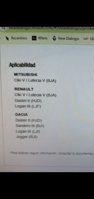 Kit completo embrague renault dacia mitsubishi