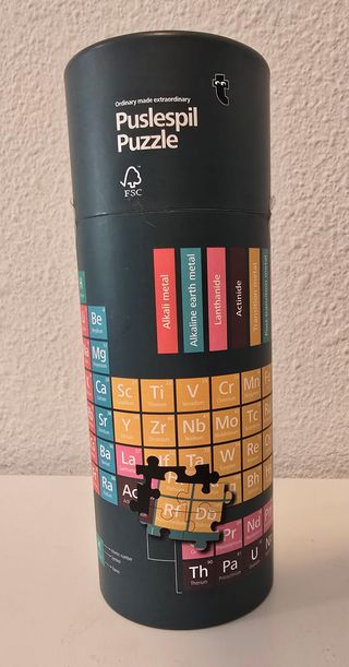 Puzzle de la tabla periodica nuevo