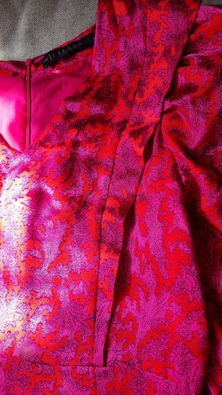 Vestido fiesta rosa El Corte Inglés