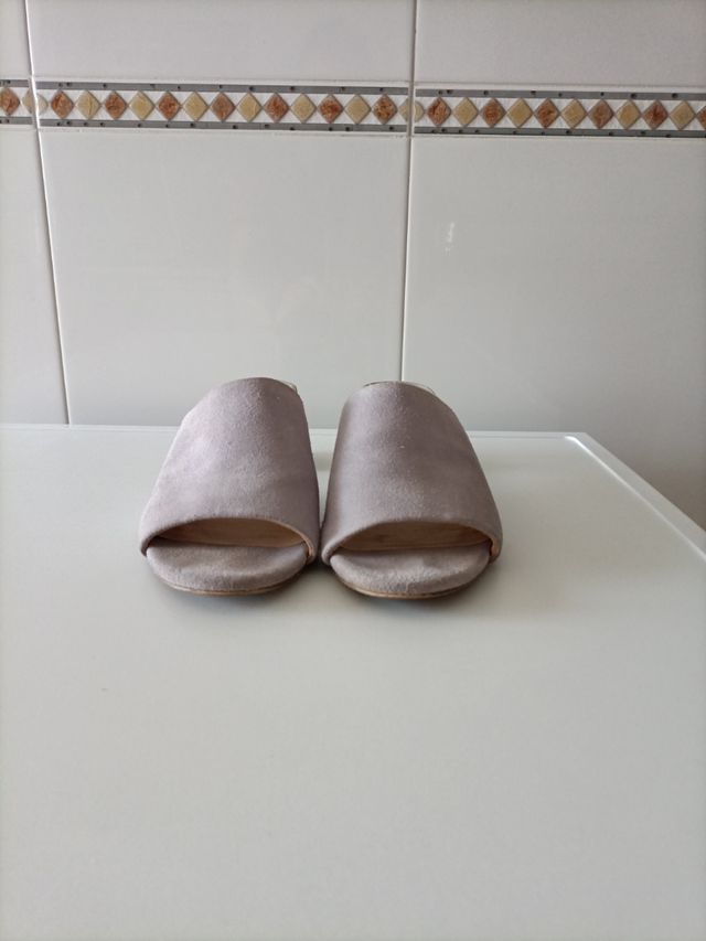 Zapatos Adolfo Dominguez-talón 39