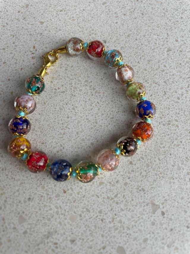 Braccialetto Murano multicolor