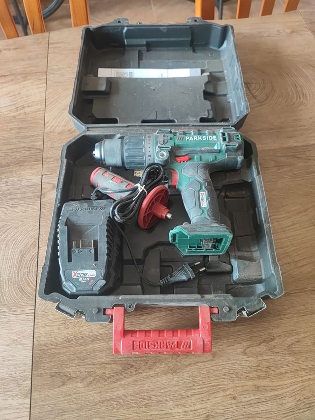 Atornillador Parkside sin cable